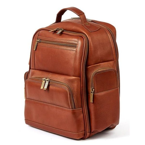 Claire Chase 352-Saddle Executive Backpack; Saddle